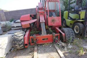 lot 5A image: Manitou Model TMT320FL Telescoping Truck Mount Forklift