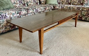 lot 7 image: MCM Mid-Century Modern LANE Coffee Table Circa 1960