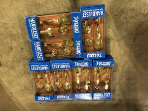 Lot of Toledo Door Handles  Customer Returns See Pictures