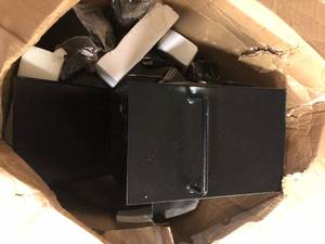 VEVOR Pellet Smoker 480 sq. in. Portable Wood Pellet Grill with Cart 8-in-1 BBQ Grill, Black  Customer Returns See Pictures
