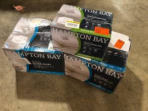 Lot of Assorted Bathroom Ventilation Fans  Customer Returns See Pictures