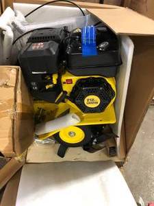 Champion Power Equipment 22 in. 212cc 4-Stroke Gas Garden Front Tine Tiller with Forward and Reverse  Customer Returns See Pictures