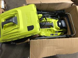 RYOBI 16 in. 13 Amp Corded Electric Walk Behind Push Mower   Customer Returns See Pictures