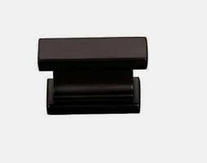 lot 74 image: Sapphire Hexa Series Modern Cabinet Knobs Black 10 Count
