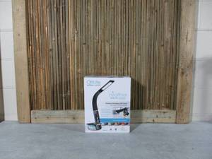 lot 86 image: OttLite 12.5 in. White Wellness Series Recharge LED Desk Lamp-Black