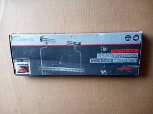 lot 104 image: Rocketfish - Full-Motion TV Wall Mount for Most 40 - 75 TVs - Black