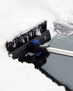 lot 116 image: Lot of 2 True Living Deluxe SUV Snow Brush with Scraper
