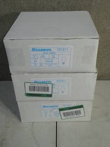 lot 122 image: Lot of 3 Cases(25 Count) of BulbBrite 11 Watt Sign Lamp Bulbs