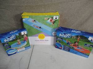 lot 167 image: Slip N Slides and Pool Fun Lot