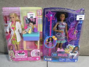 lot 207 image: Barbie You Can Do Anything-Pediatrics Doctor-Big City Big Dream Singer