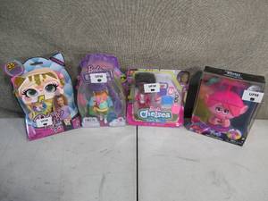 lot 216 image: Girls Bundle-Barbie-Purse Pets-Trolls