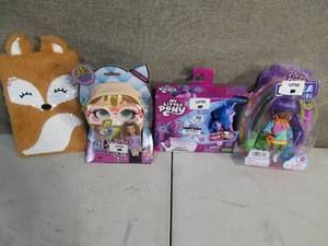 lot 218 image: Girls Bundle-My Little Pony-Barbie Extra Mini-Purse Pets-Plushy Diary