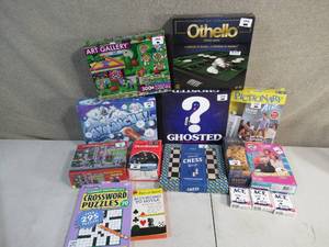 lot 268 image: Assortment of Family Friendly Games Puzzles and Activities