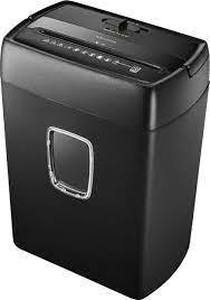 lot 318 image: Insignia - 10-Sheet Crosscut PaperCD Shredder - Black