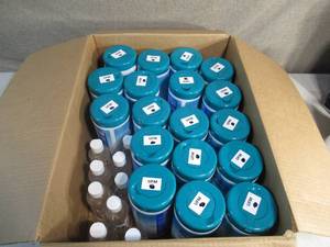 lot 313 image: Box of 18 Cleansol Multi Surface Cleaners and 9 8oz Hand Sanitizer Bottles