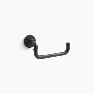 lot 282 image: KOHLER Worth 10 in. Towel Arm in Oil-Rubbed Bronze-R24794-2BZ