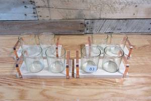 lot 83 image: Lot of Four 2 Cup Flights