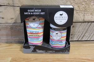 lot 102 image: Dionis Goat Milk Skincare - Goat Milk Bath & Body Set