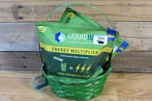 lot 139 image: Liquid I.V. Liquid I.V. Energy Multiplier Lemon Ginger Energy Drink Mix - 46 servings total