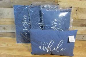 lot 151 image: Four Decorative Throw Pillows