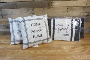 lot 149 image: Lot of FOUR  Decorative Throw Pillows