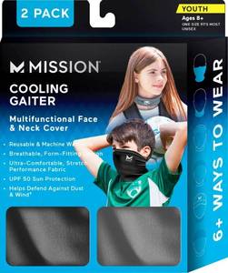 lot 78 image: Lot of TWO Mission Cooling Gaiter