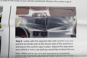 lot 82 image: Set of 5 Keep Cool Vehicle Sunshades