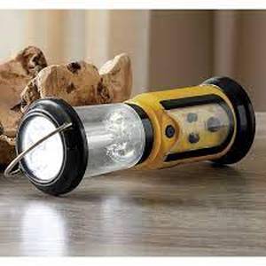 lot 242 image: Rechargeable Radio Lantern with Flashlight