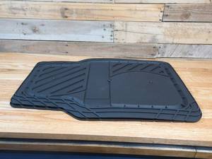 lot 251 image: Set of 2 Personalized Rubber Car Mats