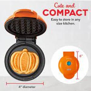 lot 280 image: Ginnys Mini Pumpkin Waffle Maker