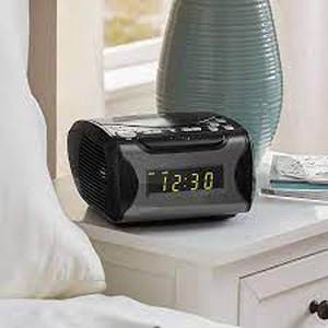 lot 293 image: Naxa Digital Alarm Clock Radio with CD Player