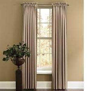 lot 304 image: Four Madison Room Darkening Panels - Taupe