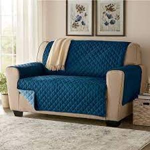 lot 311 image: Color Connection Reversible Furniture Protector - Sofa - Navy Slate