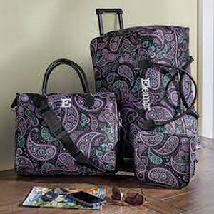 lot 331 image: 3-Piece Weekender Set - Paisley