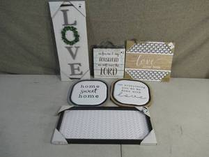 Love Lord and Home Wall Decor