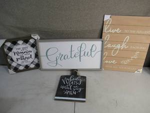 Faith and Family Wall Decor