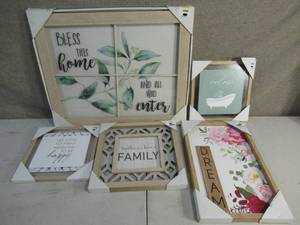 Bless This Home Relax Gather Theme Home Wall Decor