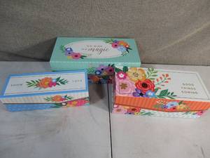 Set of 3 No Risk No Magic Show Love Good Things to Come Gift Boxes