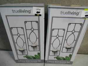 Set of 2 2 Piece Wall Sconce Sets