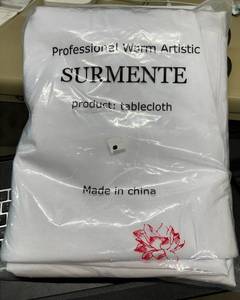 lot 2434 image: 10 Pack Round Wedding Banquet Polyester Fabric Tablecloths