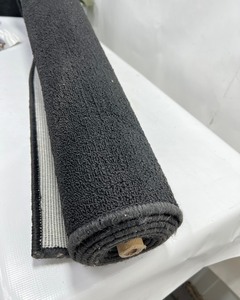 lot 2440 image: Mainstays Black Area Rug