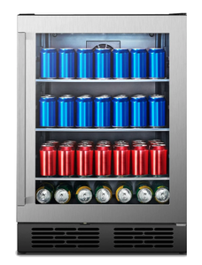 lot 190 image: Hisense Stainless Steel Beverage Cooler