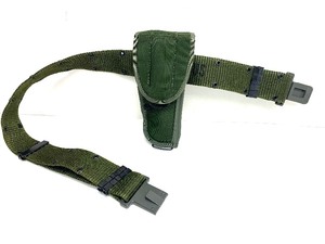 lot 11 image: NOS Tactical Belt wKnife & 9mm Beretta Holster - LC2