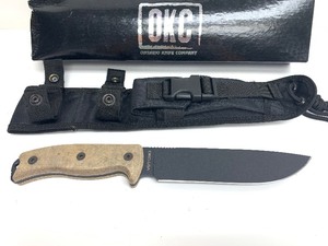 lot 32 image: Unused Ontario Knife Company RAT-7 Fixed Blade Knife