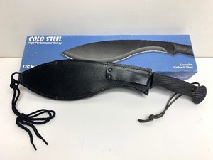 lot 36 image: Large Unused COLD STEEL Carbon V Steel LTC Kukri Knife