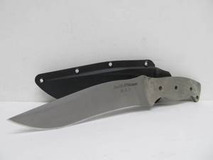 lot 47 image: Unused Large SMITH & WESSON H.R.T. Fixed Blade Knife - No Grips