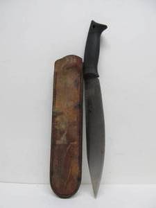 lot 56 image: Large Ken Warner BLACKJACK Quick AUS-8 Fixed Blade Knife