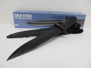 lot 62 image: Unused COLD STEEL OSS Carbon V Fixed Blade Knife