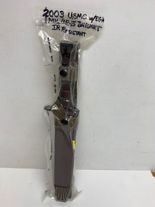 lot 37 image: 2003 USMC M-16 BayonetKnife