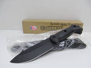 lot 109 image: Unused KA-BAR Model BK2 Fixed Blade Knife